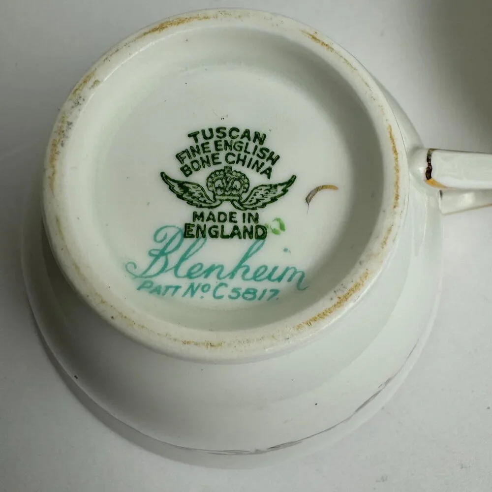 Antique Teacup Saucer Fine English